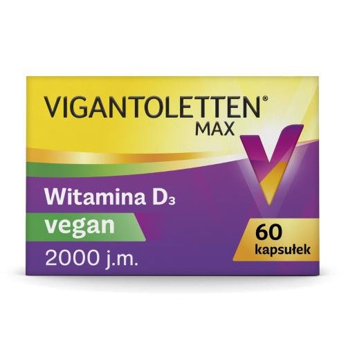 Suplement diety, Vigantoletten Max Vegan, 60kaps. Vigantoletten