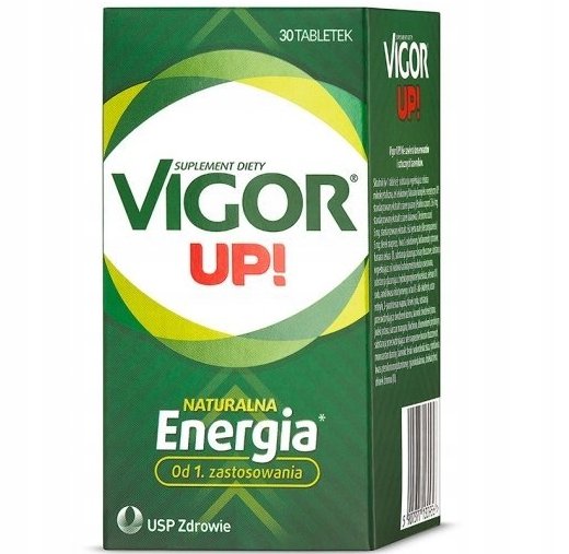 Suplement diety, Vigor Up, Witaminy i minerały 30 tab. VIGOR