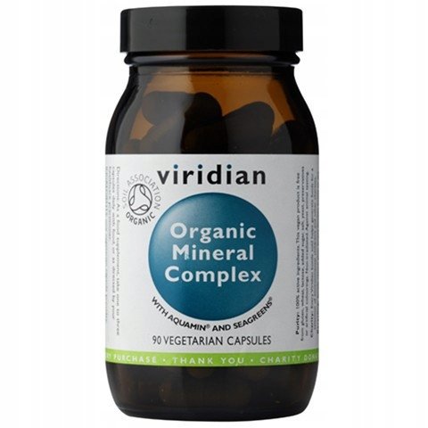 Suplement diety, Viridian, Kompleks Minerałów, 90 kaps. Viridian