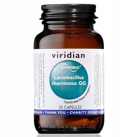 Suplement diety, Viridian, Lactobaciullus rhamnosus GG, 30 kaps. Viridian