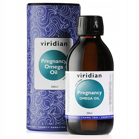 Suplement diety, Viridian, Olej Omega dla Kobiet w Ciąży, 200ml Viridian