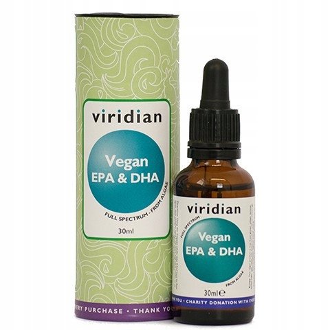 Suplement diety, Viridian, VeganOmega 3 EPA i DHA, 30ml Viridian