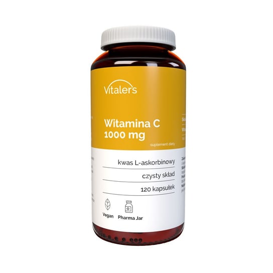 Suplement diety, Vitaler's, Witamina C 1000 mg, 120 kaps. Vitaler's