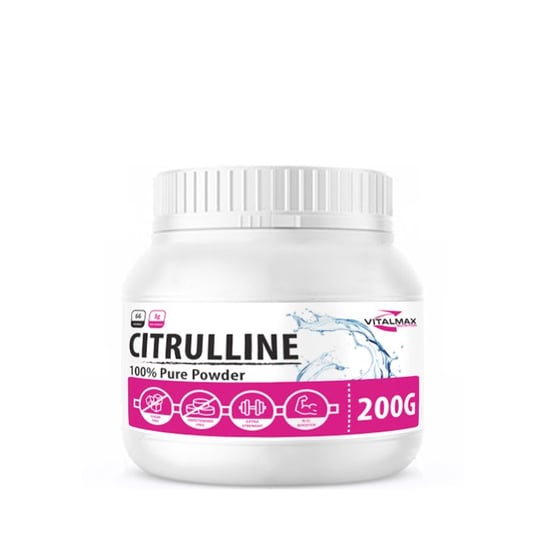Suplement diety, Vitalmax, Citrulline Malate Powder, 200g Vitalmax