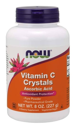 Suplement diety, Vitamin C Crystals - Witamina C (227 g) Now Foods