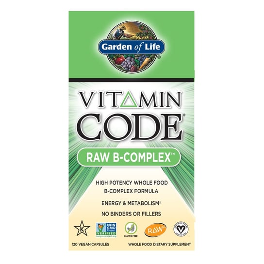 Suplement diety, Vitamin Code RAW B-Complex (120 kaps.) Garden of Life