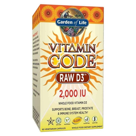 Suplement diety, Vitamin Code RAW D3 (60 kaps.) Inna marka
