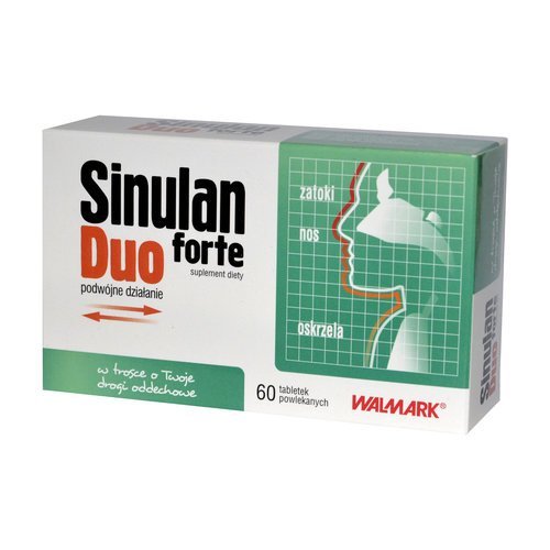 Suplement diety, Walmark, Sinulan Duo Forte, 60 tabletek Walmark
