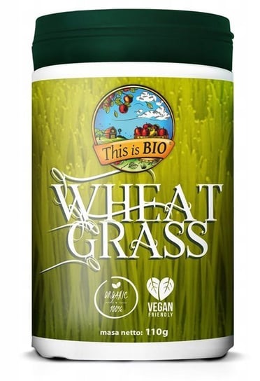Suplement diety, Wheat Grass 100% Organic - 110G, This is BIO This is BIO