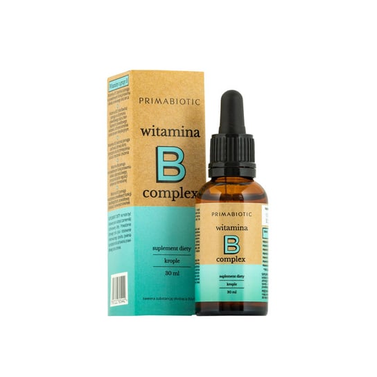 Suplement diety, Witamina B Complex w kroplach (30 ml) Primabiotic