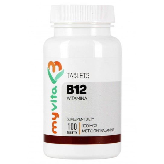 Suplement diety, WITAMINA B12 100 mcg, 100 tabletek - MYVITA MyVita