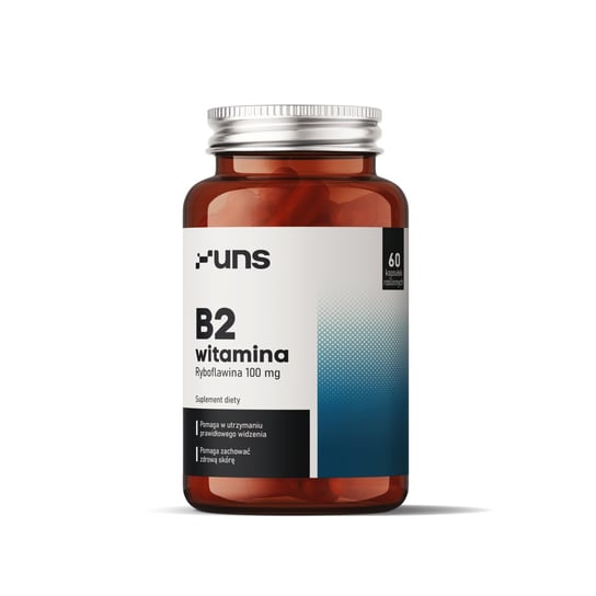 Suplement diety, WITAMINA B2 60 vege kaps. Uns