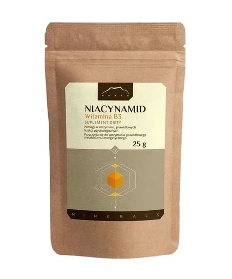 Suplement diety, Witamina B3 niacynamid 25 g Nanga Nanga
