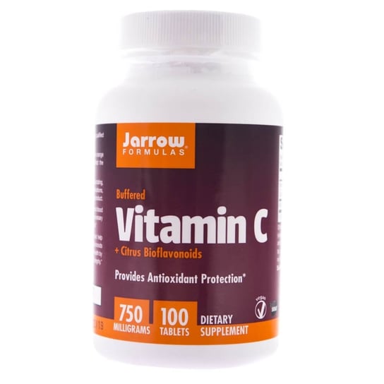Suplement diety, Witamina C (buforowana) JARROW FORMULAS, 750 mg, 100 tabletek Jarrow Formulas