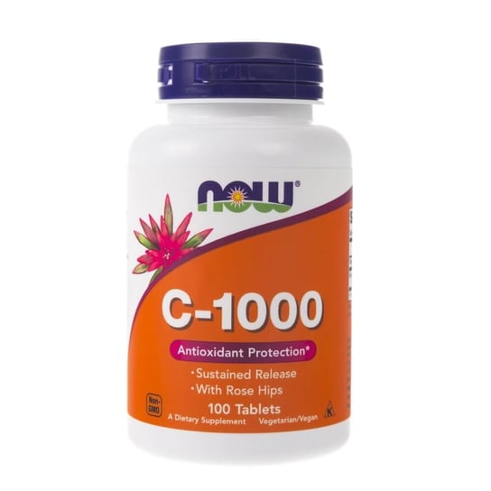 Suplement diety Witamina C (C-1000) NOW FOODS, 1000 mg, 100 tabletek Now Foods