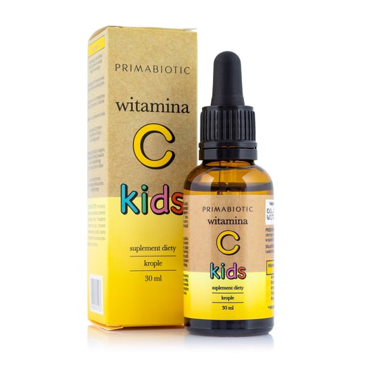 Suplement diety, Witamina C Kids w kroplach (30 ml) Primabiotic