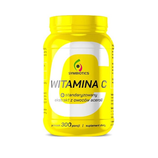 Suplement diety, Witamina C w proszku 300g - SYMBIOTICS SYMBIOTICS