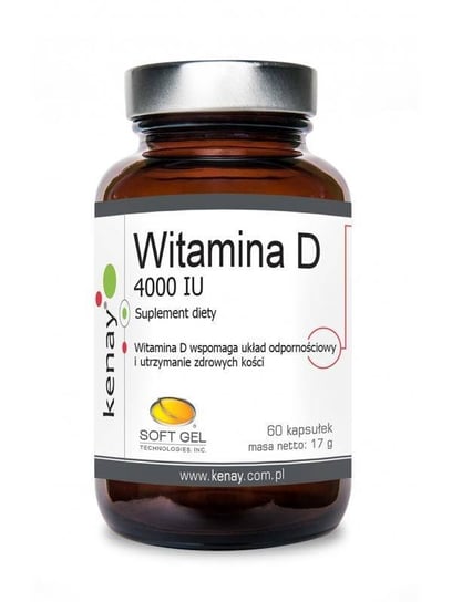 Suplement diety, Witamina D3 4000 IU (60 kaps.) Inna marka
