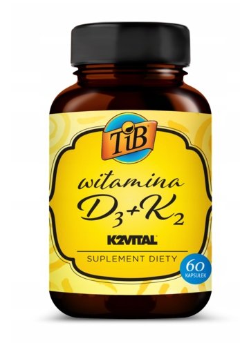 Suplement diety, WITAMINA D3+K2 - 60 KAPS, This is BIO This is BIO