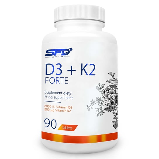 Suplement diety, Witamina D3+K2 Forte 90tabl - SFD SFD