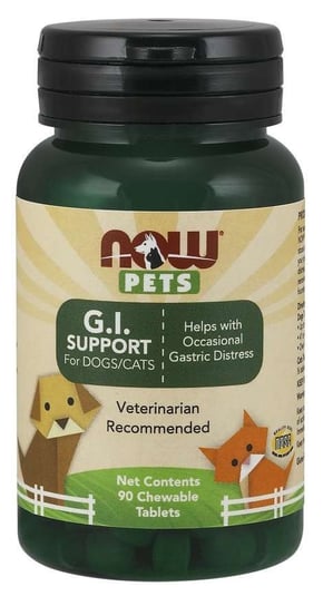Suplement diety, Wsparcie dla psów/kotów (90 tabletek) Now Foods