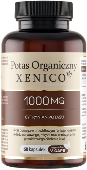 Suplement diety, Xenico Potas Organiczny Xenico®, 60 kaps. XENICO PHARMA
