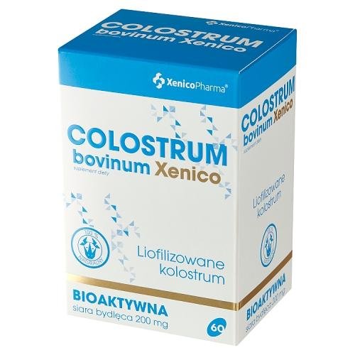 Suplement diety, Xenicopharma Colostrum bovinum Xenico 200 mg XENICO PHARMA