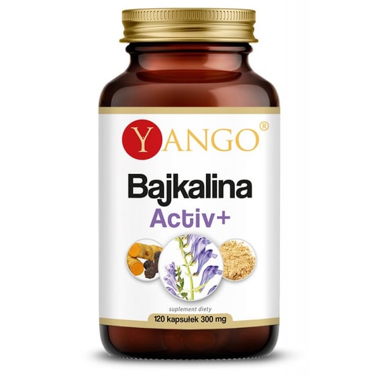 Suplement diety, Yango, Bajkalina Active+ (120 kaps.) Yango
