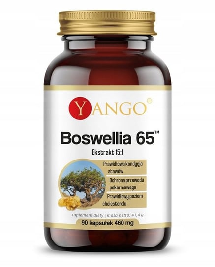 Suplement diety, Yango, Boswellia 65 Ekstrakt, 90 kapsułek Yango