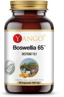 Suplement diety, Yango Boswellia 65Tm 300 Mg 120 Tabl. Kadzidłowiec Yango