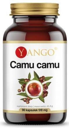 Suplement diety, Yango Camu camu 510 mg 90 k źródło witaminy C Yango