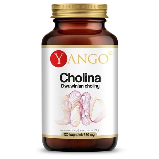 Suplement diety, Yango, Cholina - Dwuwinian Choliny 560 mg, 120 kaps. Yango