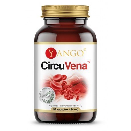 Suplement diety, Yango CircuVena 90  kapsułek naczynia krwionośne Yango