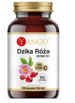 Suplement diety, Yango Dzika Róża 90 kapsułek ekstrakt Yango