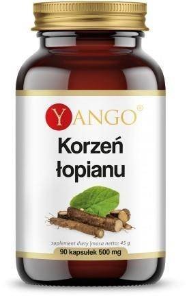 Suplement diety, Yango Korzeń Łopianu 500 mg 90 k Odporność Yango