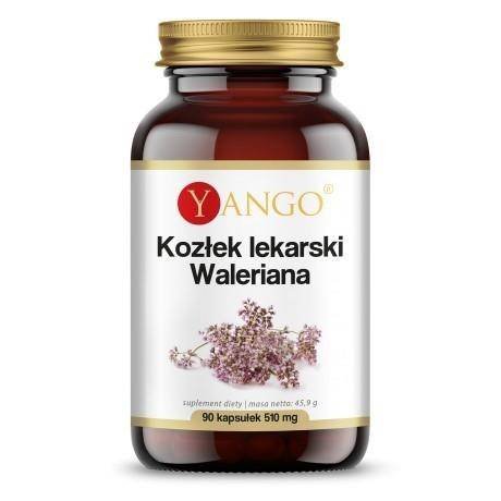 Suplement diety, Yango Kozłek Lekarski 510 mg 90 k Waleriana Yango