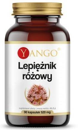 Suplement diety, Yango Lepiężnik Różowy 520 mg 90 k przeciwzapalny Yango