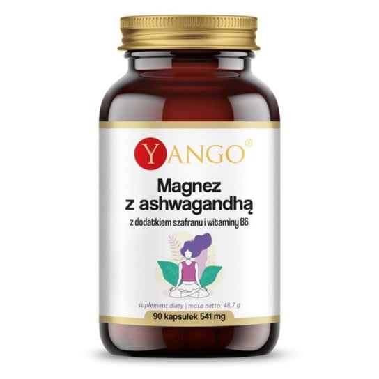 Suplement diety, Yango Magnez z ashwagandhą 90 k Yango