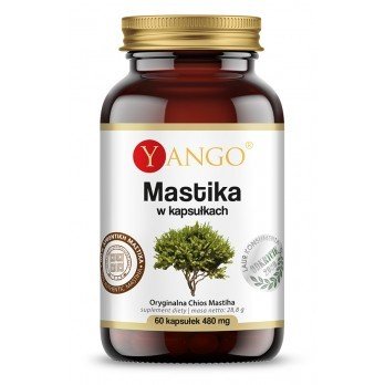 Suplement diety, Yango Mastika 60  kapsułek trawienie Yango