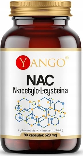 Suplement diety, Yango, Nac 520 Mg N-acetylo-l-cysteina, 90 Kaps. Inna marka