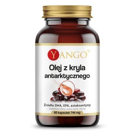 Suplement diety, Yango Olej z kryla antarktycznego 744 mg 60 k Yango