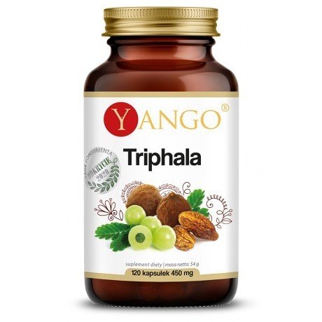 Suplement diety, Yango Triphala 120  kapsułek trawienie Yango