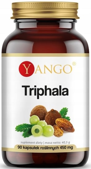 Suplement diety, Yango, Triphala 450mg Trawienie, 90 Kaps. Inna marka