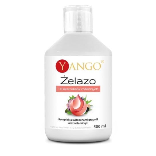 Suplement diety, Yango Żelazo diglicynian żelaza 420 mg 90 k Yango
