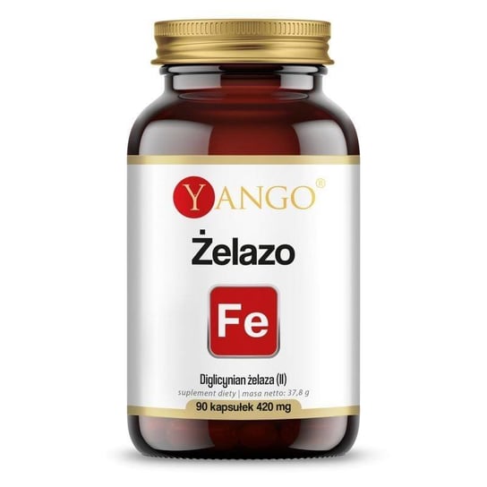 Suplement diety, Yango Żelazo diglicynian żelaza 420 mg 90 k Yango