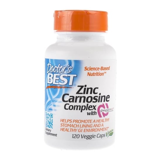 Suplement diety, Zinc Carnosine Complex DOCTOR'S BEST, 120 kapsułek Doctor's Best