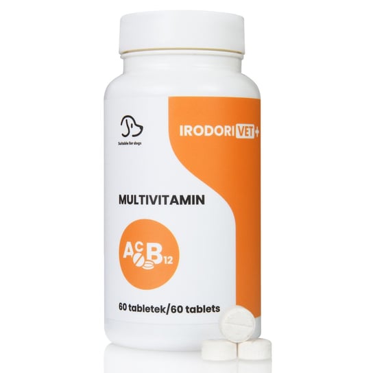 Suplementy, witaminy dla psów Multivitamin Multiwitamina 60 tab Irodori Vet