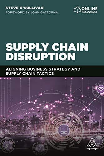 Supply Chain Disruption: Aligning Business Strategy and Supply Chain Tactics Steve O'Sullivan