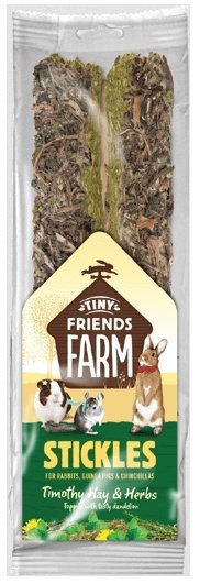 Supreme Petfoods Tiny Friends Farm Stickles Timothy Hay & Herbs 100g CupCup.pl
