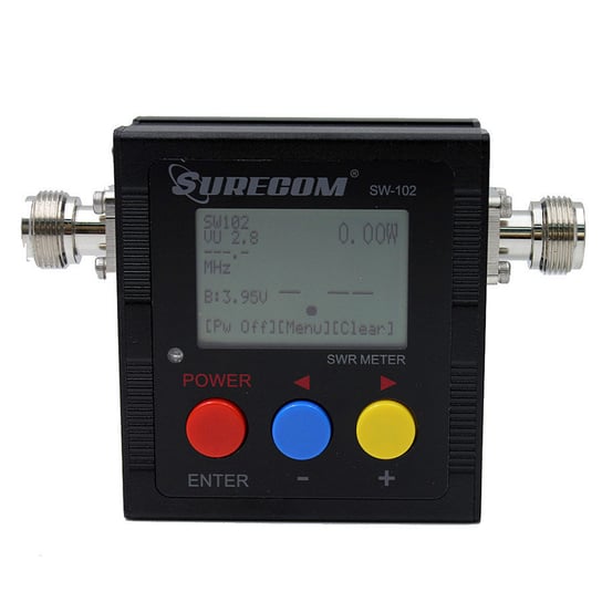 Surecom Sw-102 Cyfrowy Reflektometr / Miernik Mocy / Częstotliwości Ze Złączem N HamRadioShop